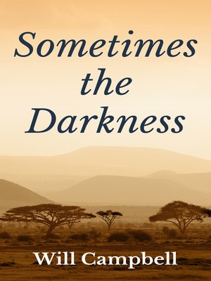 cover image of Sometimes the Darkness